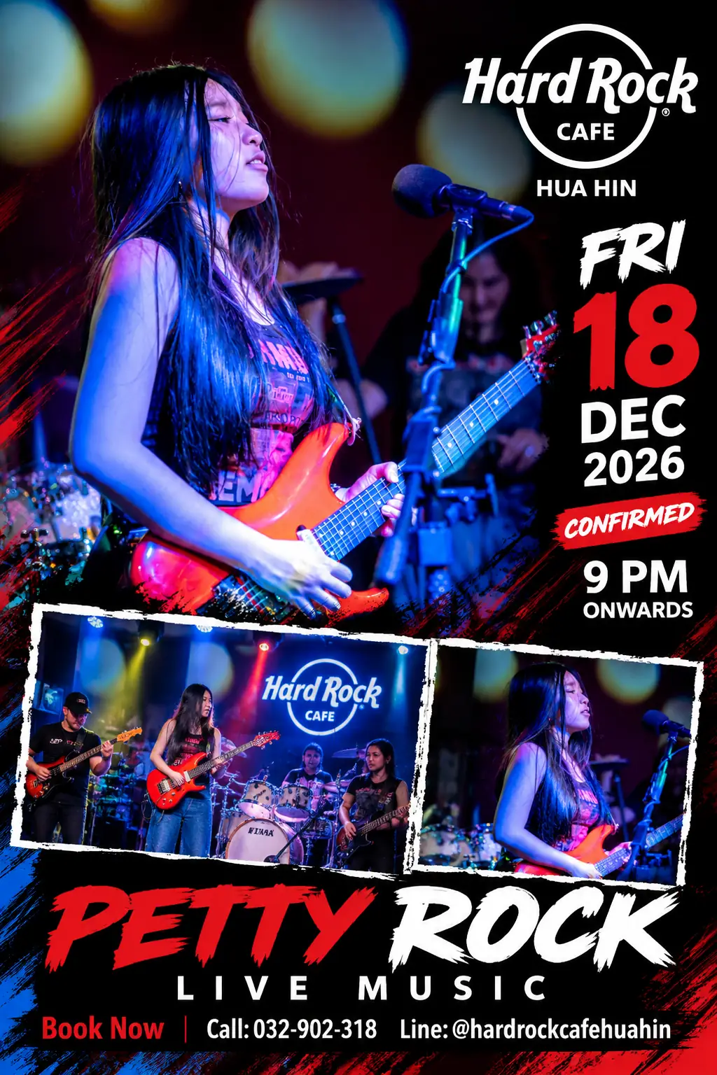 PettyRock · Hard Rock Cafe Hua Hin · 2026-12-18