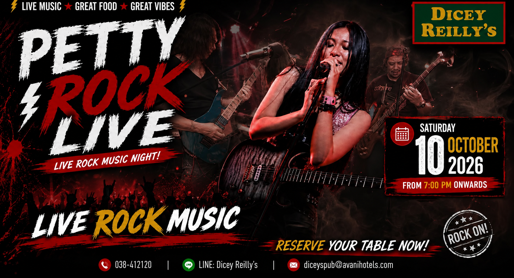 PETCH PettyRock in Pattaya on 10 October 2026